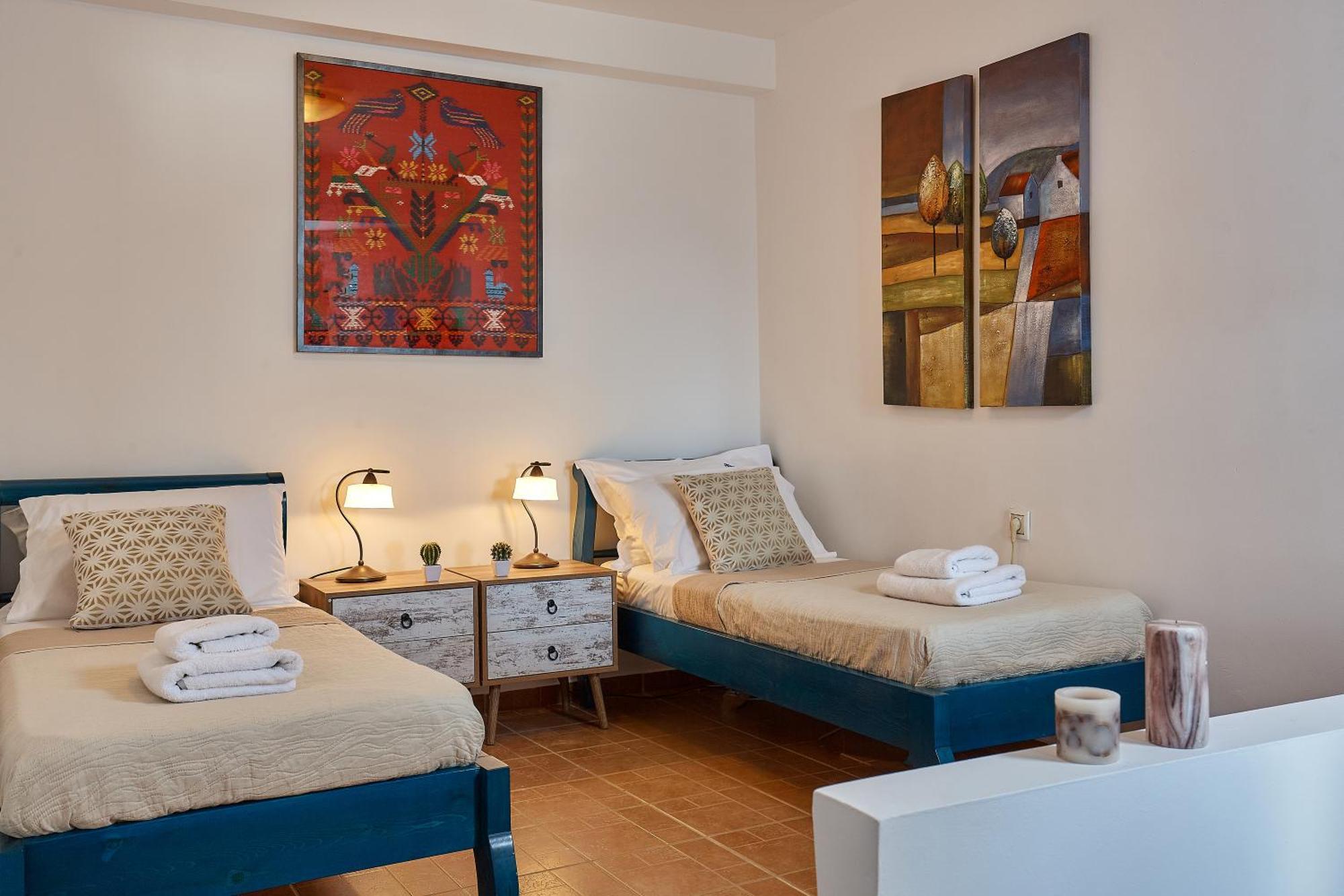 Okeanides Villas 레팀노 객실 사진
