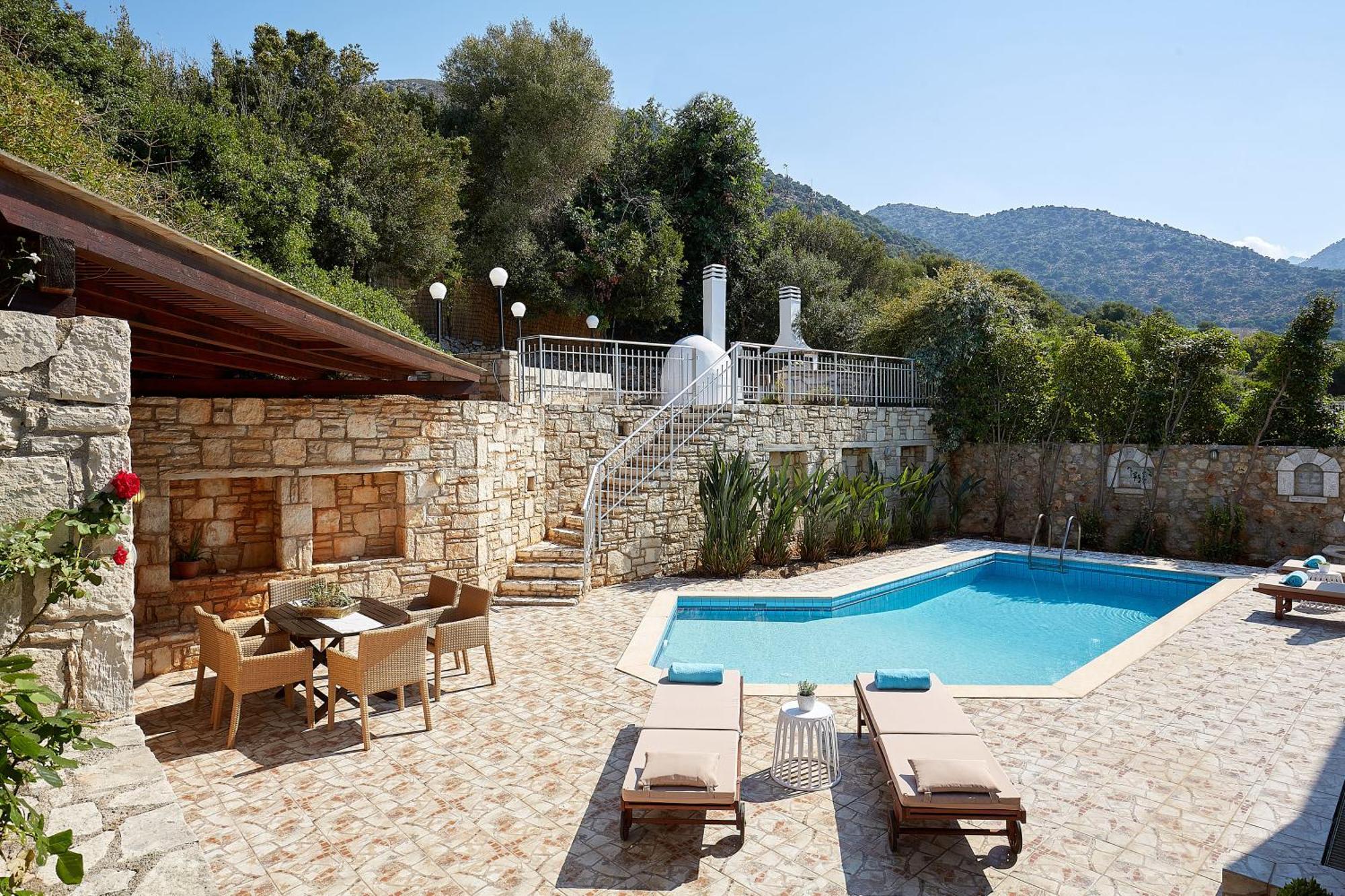 Okeanides Villas 레팀노 객실 사진